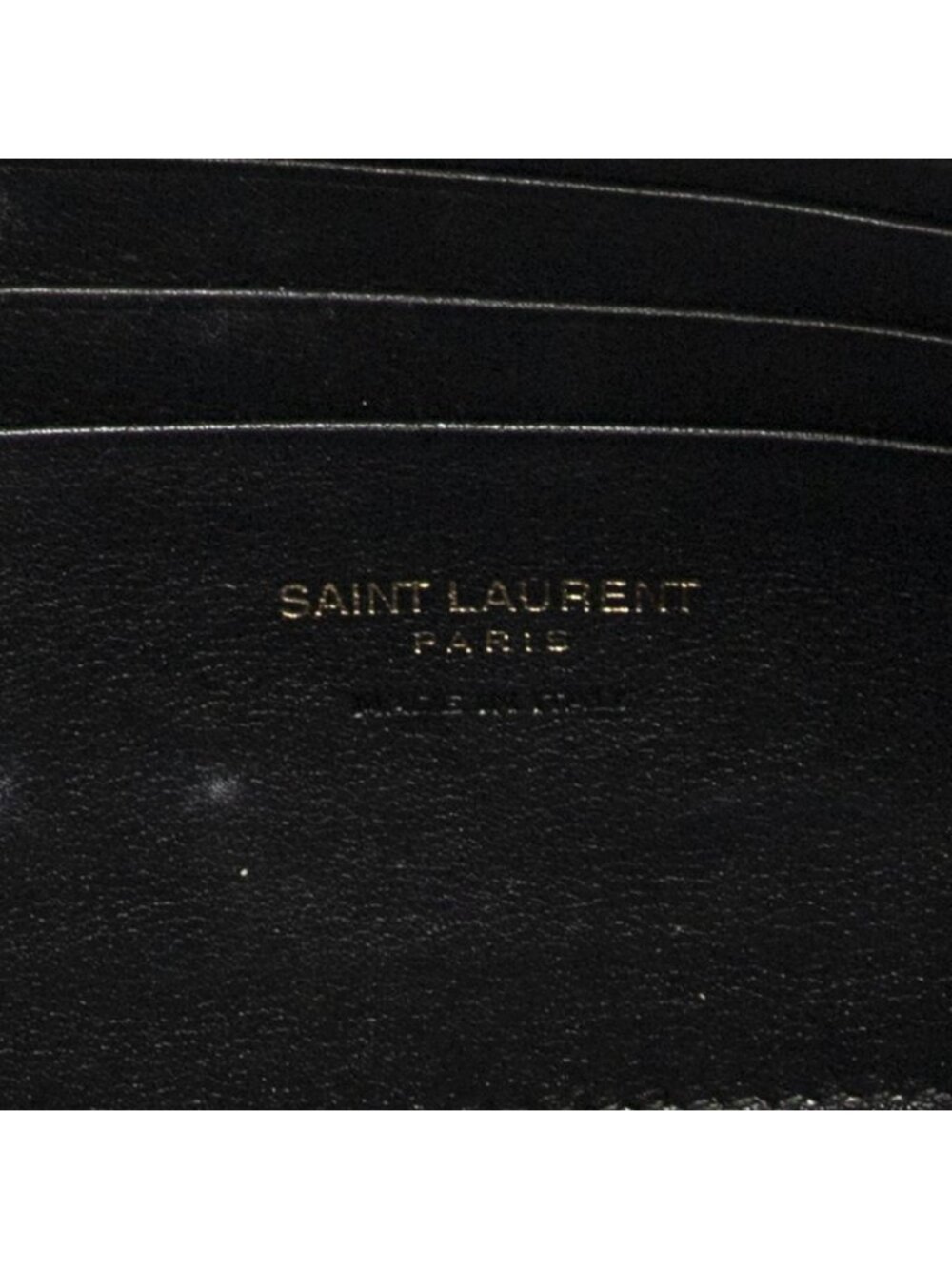 Saint Laurent Yves Monogram Cabas Black Calfskin Leather Messenger Bag - Picture 10 of 10